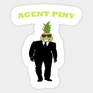 AGENT PINNY Sticker